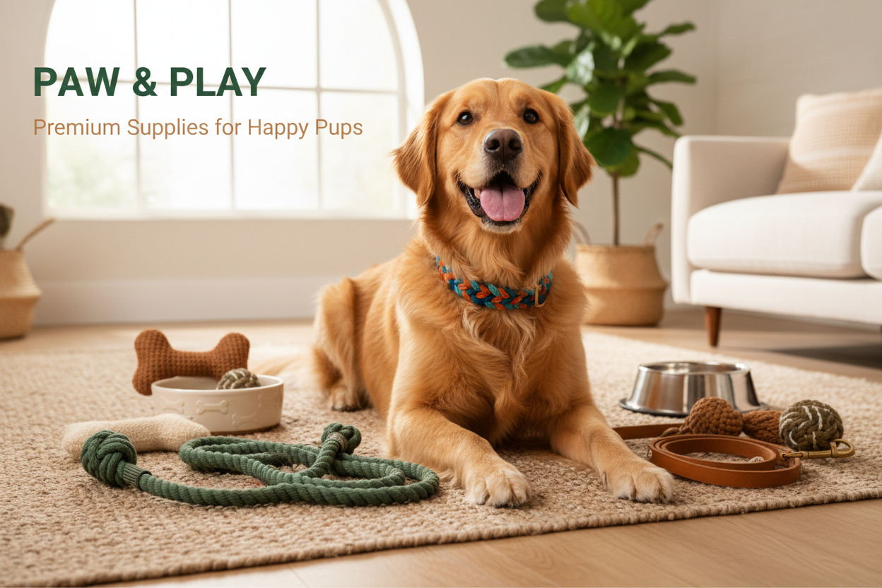 Dog Supply Store Hero Banner